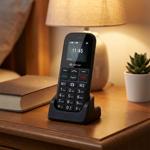 4G LTE senior mobile phone – large keys, SOS button, charging cradle, easy & ...