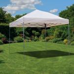 Ultra-Kompakt Faltpavillon 3x3m Khaki - Stabiles Partyzelt - Mobiles Gartenze...