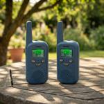 Potente set walkie talkie da 2 pezzi, ricetrasmettitore per outdoor, escursio...