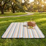 Foldable beach and picnic blanket, water-repellent, 170 x 130 cm – outdoor bl...