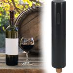 Elektrischer Weinöffner in Schwarz, automatischer Korkenzieher für Weinliebha...