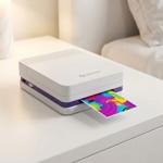 Mobile Bluetooth colour printer – portable mini photo printer for photos, sti...