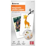 Magnetisches Fotopapier für CH12512 Bluetooth Farbdrucker – 20 Stück Magnetfo...