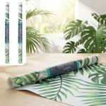 2er-Set Exotische Klebefolie in Dschungel-Optik – Moderne Dekofolie, 45cmx200...