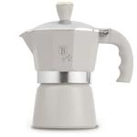 Coffee maker for 3 cups of espresso – 150 ml aluminium stovetop espresso make...