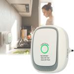 Gas alarm for wall socket – methane & natural gas detector with 70 dB alarm &...