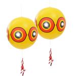 Ballon effaroucheur d’oiseaux lot de 2 : protection efficace contre oiseaux e...