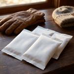 Disposable hand warmers, 2 pairs, self-heating heat pads activated by air con...