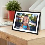 Cadre photo numérique intelligent 15,6“ avec WLAN – superbe écran tactile IPS...