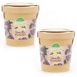 2er-Set Vanilleblume Anzuchtset im Becher – Pflanzset mit Duft-Saatgut, Quell...