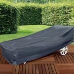 Telo Deluxe per sdraio a rullo – copertura per lettino prendisole, antracite,...