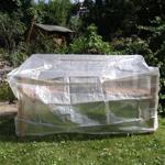 Copripanca per panchina da giardino 160x80x75 cm – telo PE 90 g/m² rinforzato...