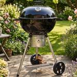 Barbecue boule professionnel Ø55 cm – barbecue à charbon XL avec surface de g...