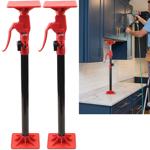 Lot de 2 étais de montage – Extensibles de manière flexible de 115–310 cm, ca...