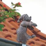 Figurine de gouttière et de clôture Somnambule, élégant aspect cuivre – Déco ...