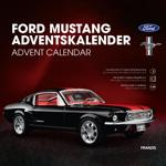 Ford Mustang Adventskalender – Fastback Modellauto 1:43 Bausatz in Schwarz mi...