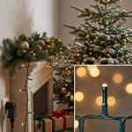 LED Lichterkette Cluster 560 LEDs warmweiss, 11,2 m – dichte Büschel-Lichterk...