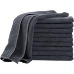 10er-Set Mikrofaser-Putztücher Anthrazit 40x40cm - 300 g/m² - Extrem saugstar...