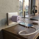30W GaN mini fast charger: 6x faster charging, USB C & A power adapter – powe...