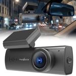 4K dashcam with GPS and Wi‑Fi, compact car camera without display with 140° w...