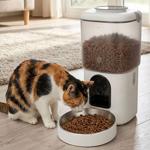 Futterautomat für Katzen und Hunde mit Kamera und App, WLAN Futterspender 4,5...