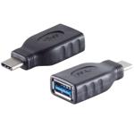 USB-C to USB-A socket adapter, OTG adapter USB 3.0 with 5 Gbit/s, USB-C plug ...