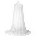 Moustiquaire pour lit simple, 144 Mesh, 325 cm, blanche – moustiquaire à mail...
