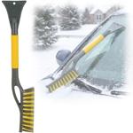 Ice scraper with snow brush – dual-functional for effortless snow and ice rem...