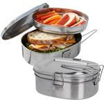 2er-Set Edelstahl Lunchbox – Hygienisch, robust & geruchsneutral für Arbeit, ...