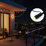 Weatherproof RGB SmartLife LED fairy lights: 48 LEDs, 10.8 m, multicolor, app...
