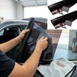 2er-Set Auto Sonnenschutzfolie Scheibentönungsfolie - 300x50cm zum Zuschneide...