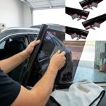 4er-Set Auto Sonnenschutzfolie - Scheibentönungsfolie 300x50 cm - Schützt vor...