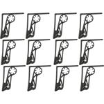 Fermagli per tovaglie, 12 pezzi, 6 x 5,3 cm