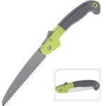 Klappsäge 40 cm grün-grau - Gehärtetes scharfes Sägeblatt, 18 cm Klinge, 1 mm...