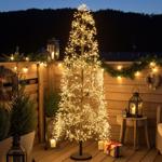 Weihnachts-Lichterbaum mit 1600 LEDs (150cm) - Kunstbaum mit integrierter Lic...