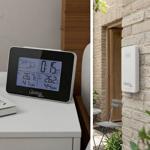 Wireless weather station with outdoor sensor, weather forecast & wireless ala...