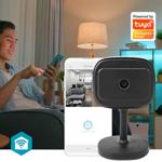 Full-HD WLAN IP-Kamera (Innen, schwarz) - SmartLife, Nachtsicht, PIR-Sensor, ...