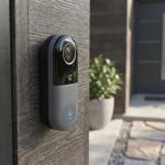 Video door intercom, with motion sensor, SmartLife, Full HD, app, Wi-Fi, nigh...