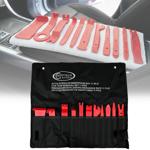 Zierleistenkeile-Set 11-teilig - Müheloses Entfernen von Zierleisten, Gummidi...