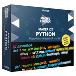 Learn Python, kit for Raspberry Pi 4 and 400, incl. all components and manual