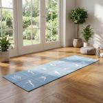 Foldable yoga mat 174 x 62 cm – ideal for travel & at home – fitness mat for ...