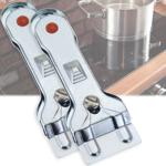set of 2 scrapers for metal ceramic hob plates, L 14 cm