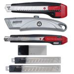 set di 2 Set completo di coltelli a scatto da 33 pezzi: coltello universale p...