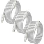 3er-Set iPhone Ladekabel MFi zertifiziert - optimale Synchronisation & Auflad...