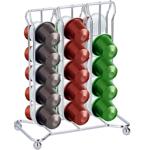 Pratico portacapsule da caffè in metallo per 30 capsule, 20,5 x 16,5 x 10 cm,...