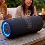 Tragbarer Bluetooth Lautsprecher 40W: LED, Stossfest & IPX6, TWS, schwarz - K...