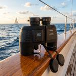 Jumelles marines 7x50 étanches IPX7- écran OLED, boussole numérique 360°, cal...