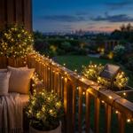 Atmospheric solar fairy lights (12m, 100 LEDs) with 8 modes & twilight sensor...