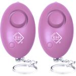 2er-Set Personenalarm - 120dB laut mit LED-Licht & Taschenlampe - Ideal für S...