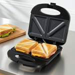 Appareil à croque-monsieur 2 sandwichs - Rapide, pratique & cuisson uniforme ...